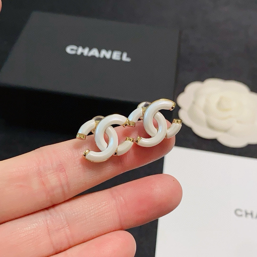 CHANEL Double-C Earrings