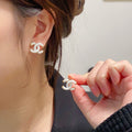 CHANEL Double-C Earrings