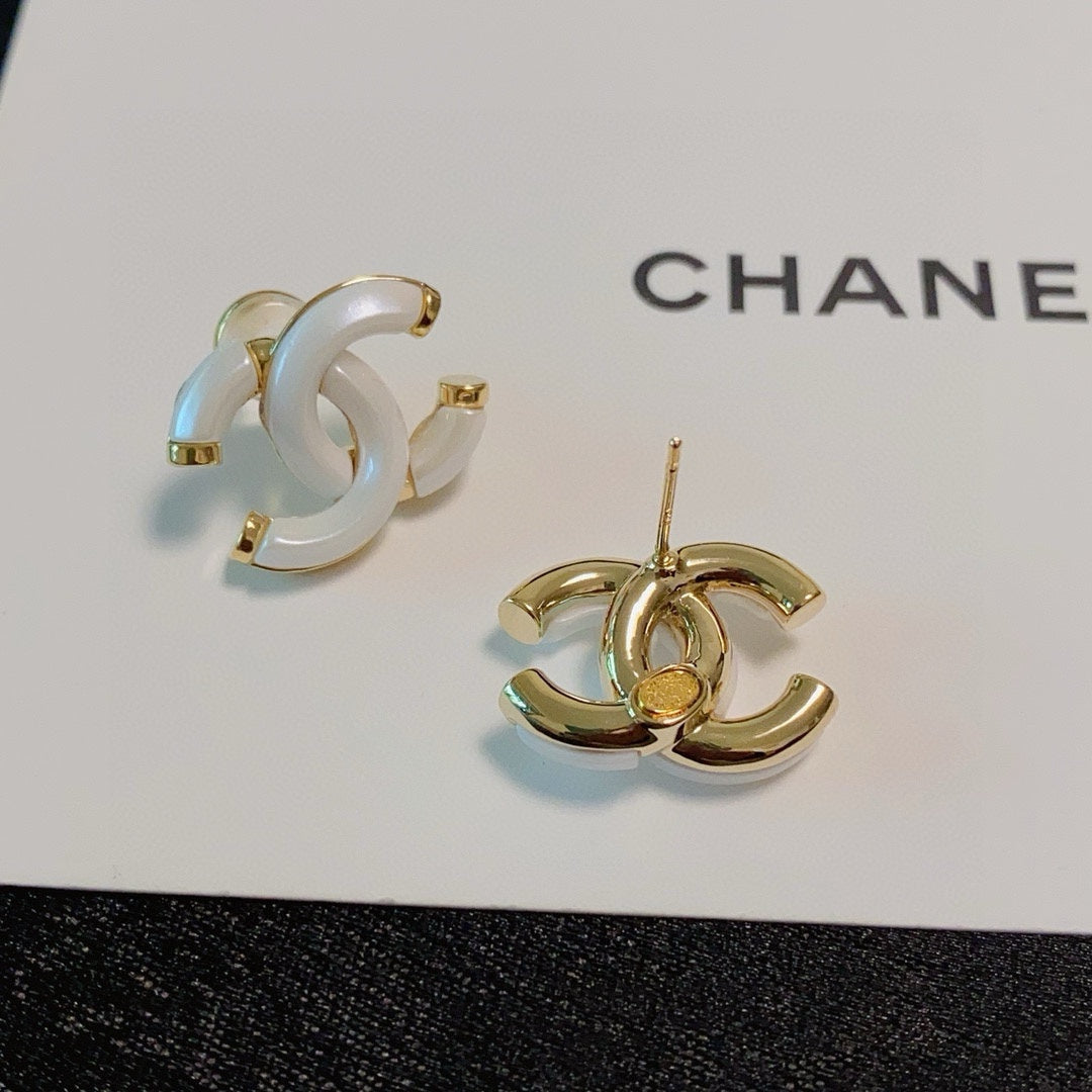 CHANEL Double-C Earrings