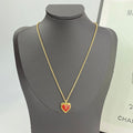 CHANEL P65 Enamel Vintage Necklace