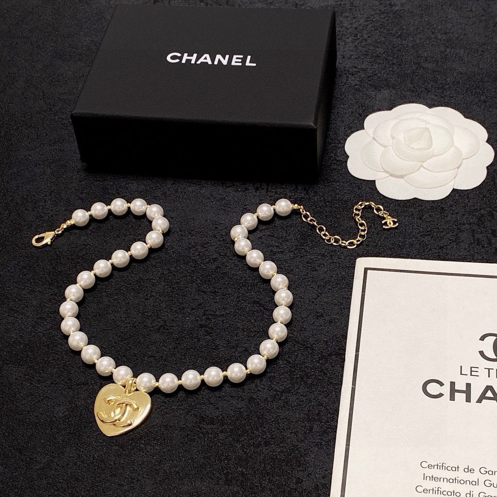 CHANEL Pearl Double-C Layered Necklace