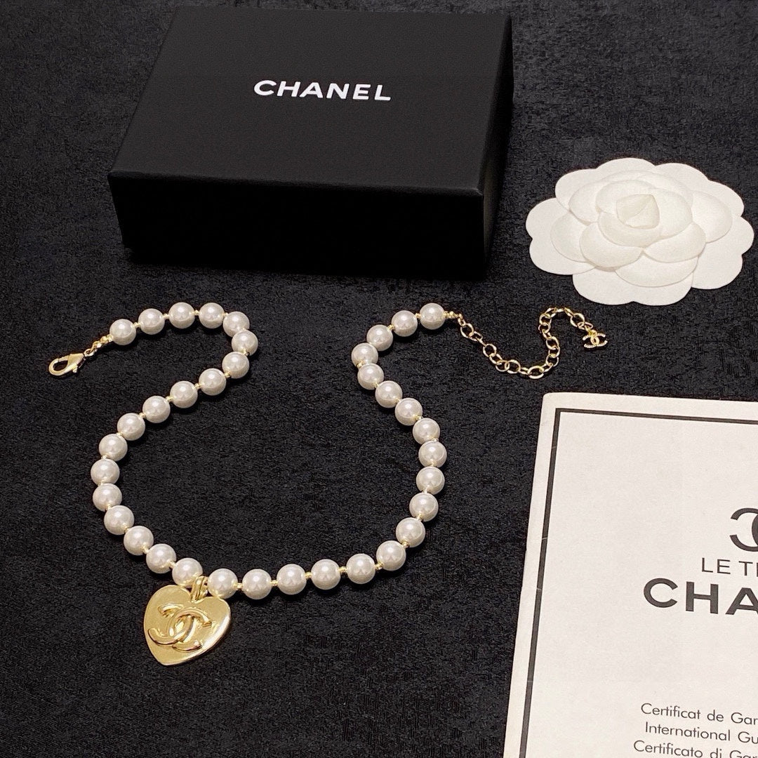CHANEL Pearl Double-C Layered Necklace