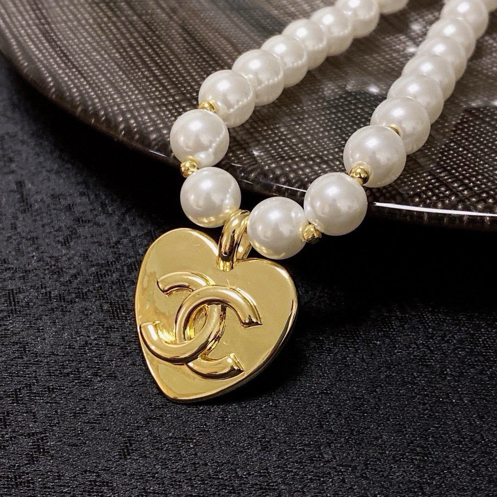 CHANEL Pearl Double-C Layered Necklace