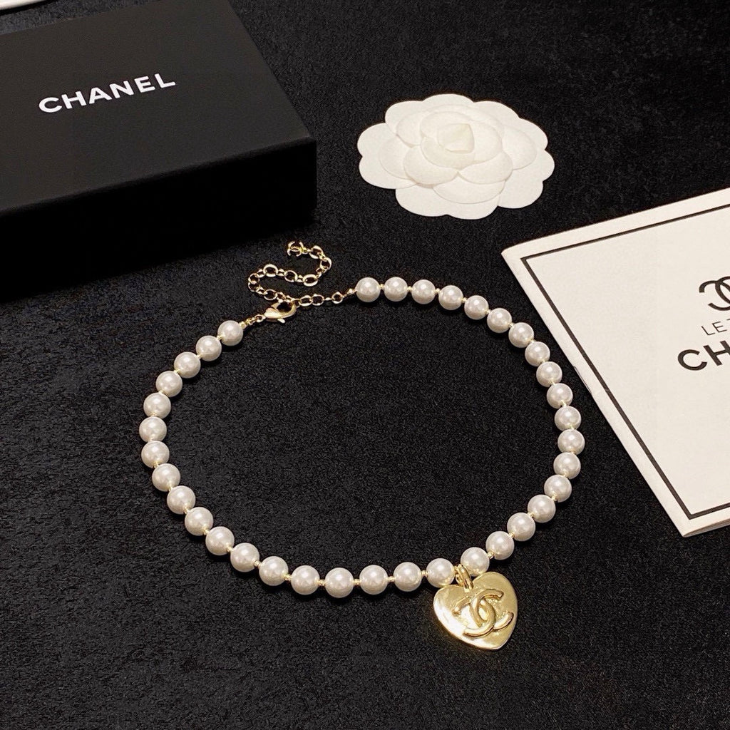 CHANEL Pearl Double-C Layered Necklace