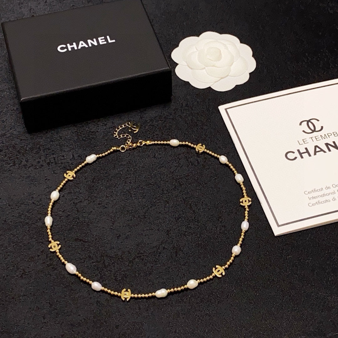CHANEL Pearl Necklace