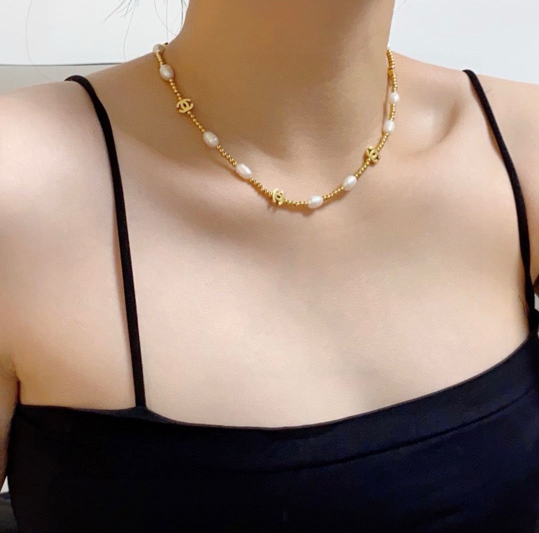 CHANEL Pearl Necklace