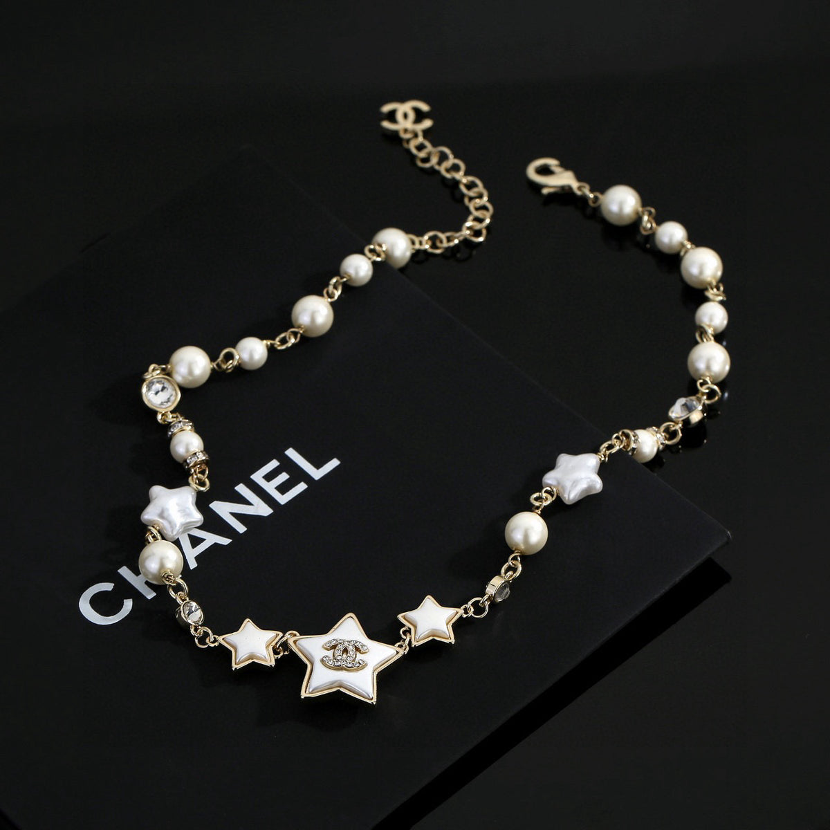 CHANEL Pearl Double-C Necklace