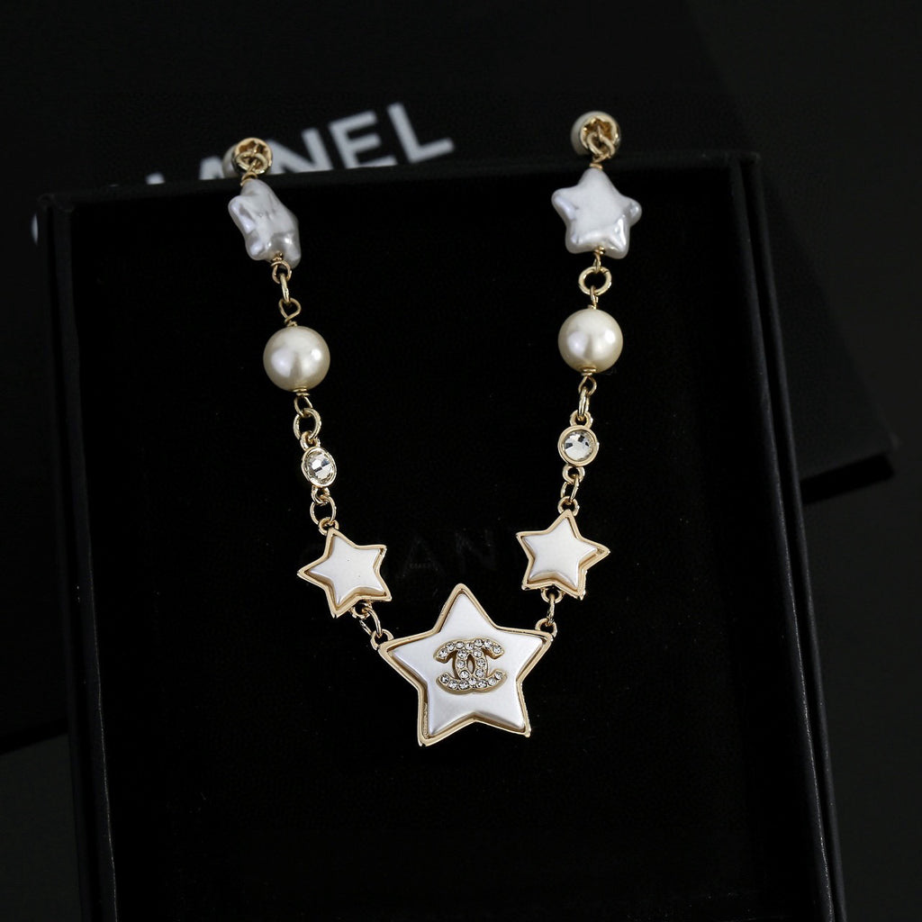 CHANEL Pearl Double-C Necklace