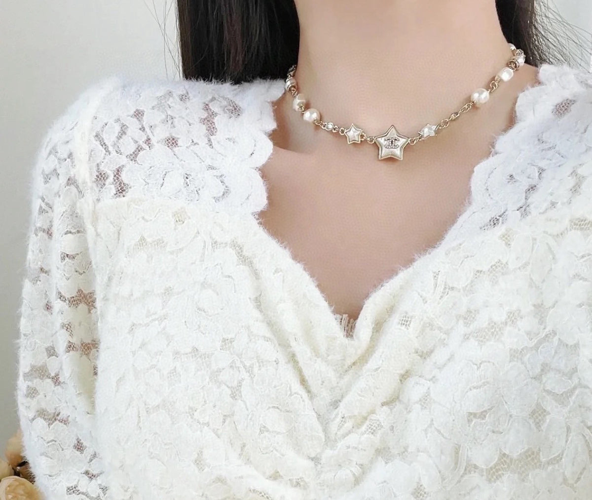 CHANEL Pearl Double-C Necklace