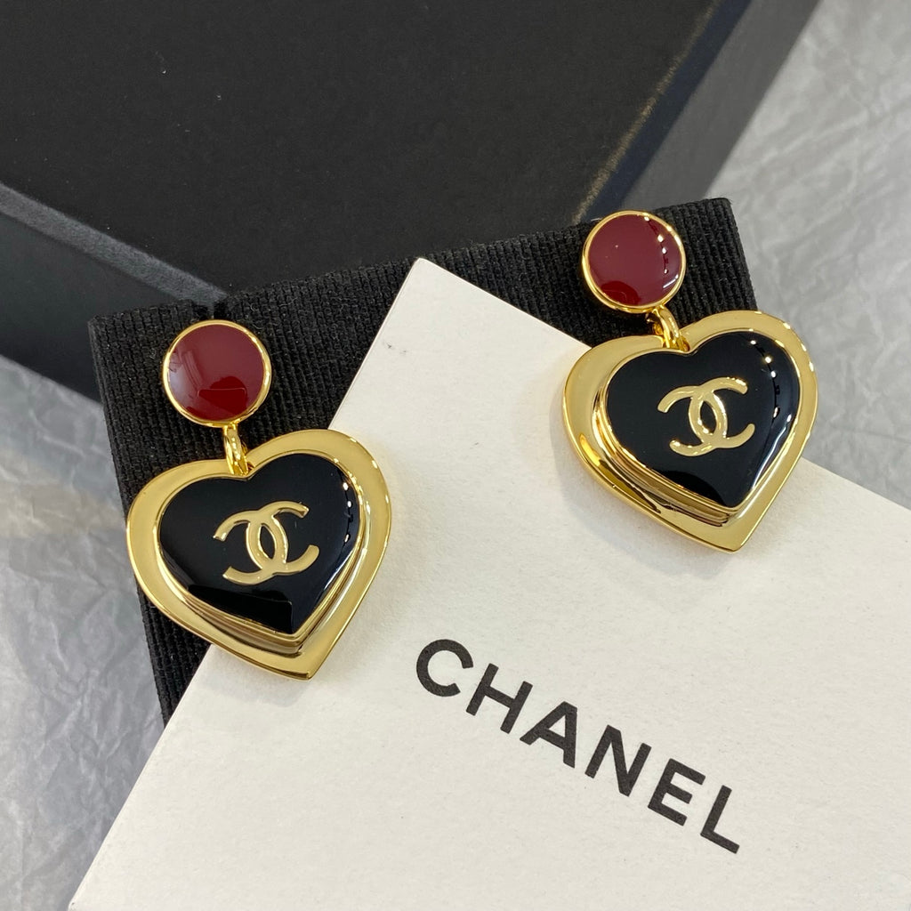 Enamel Earrings