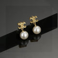 CELINE Pearl Earrings