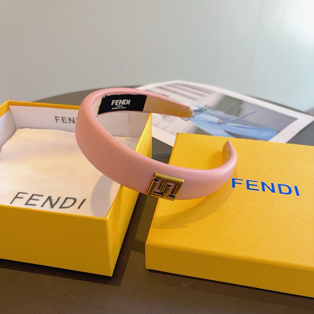 FENDI Letter Logo Vintage Headband