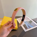 FENDI Letter Logo Vintage Headband