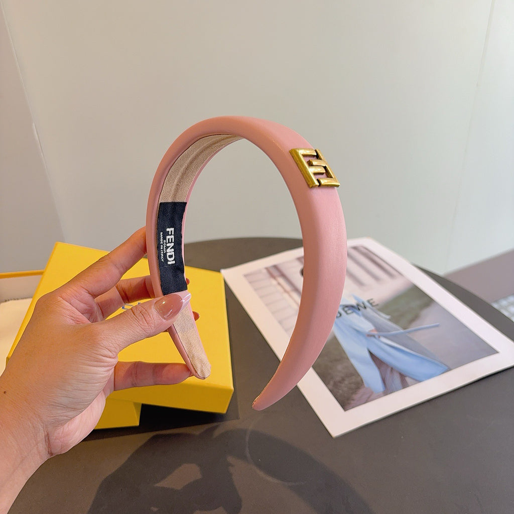 FENDI Letter Logo Vintage Headband