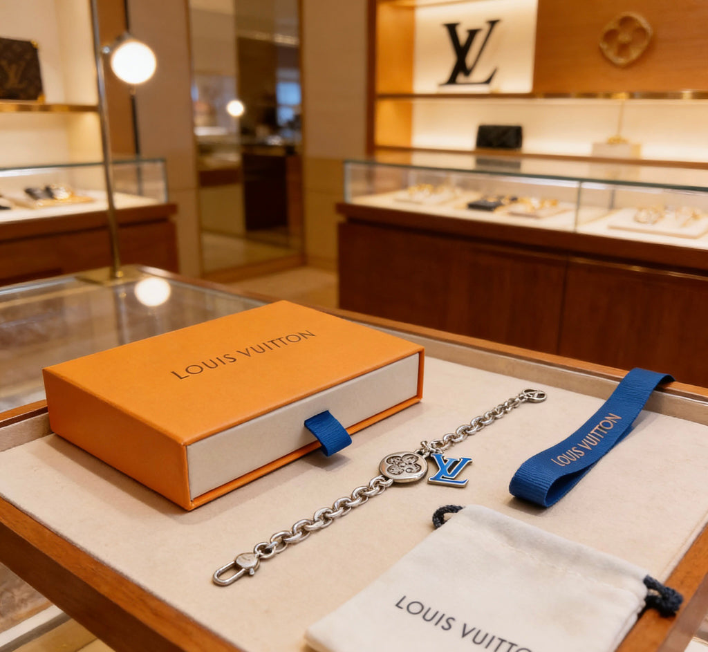 LOUIS VUITTON P100 Vintage Necklace