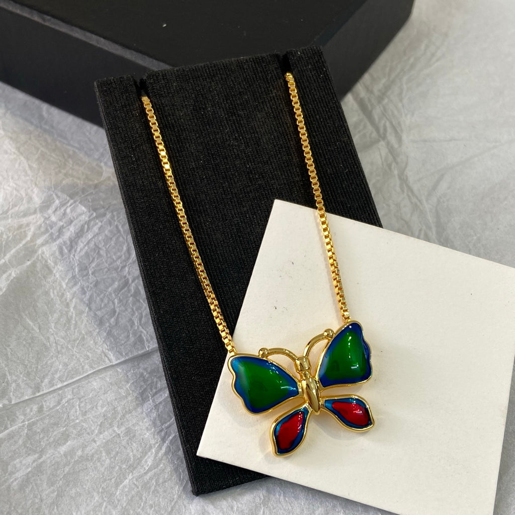 Enamel Necklace