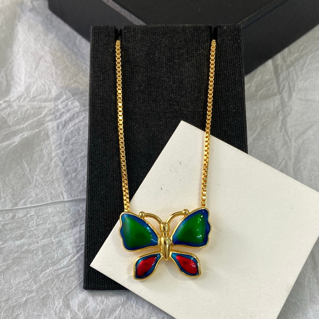 Enamel Necklace