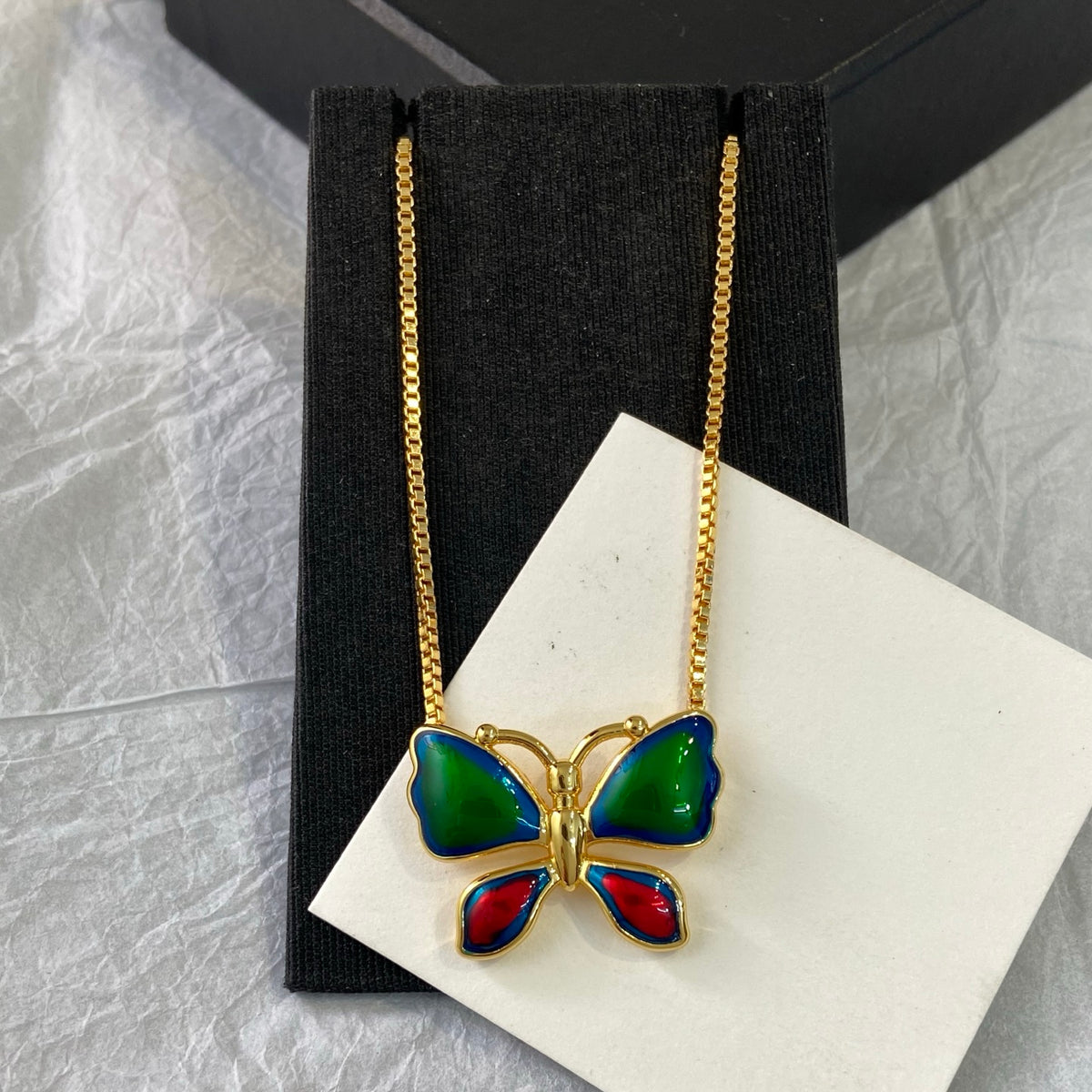 Enamel Necklace