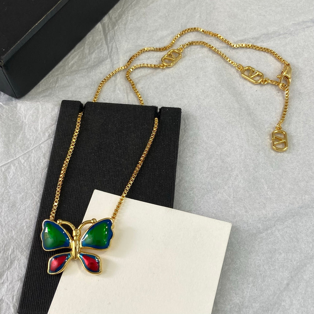 Enamel Necklace