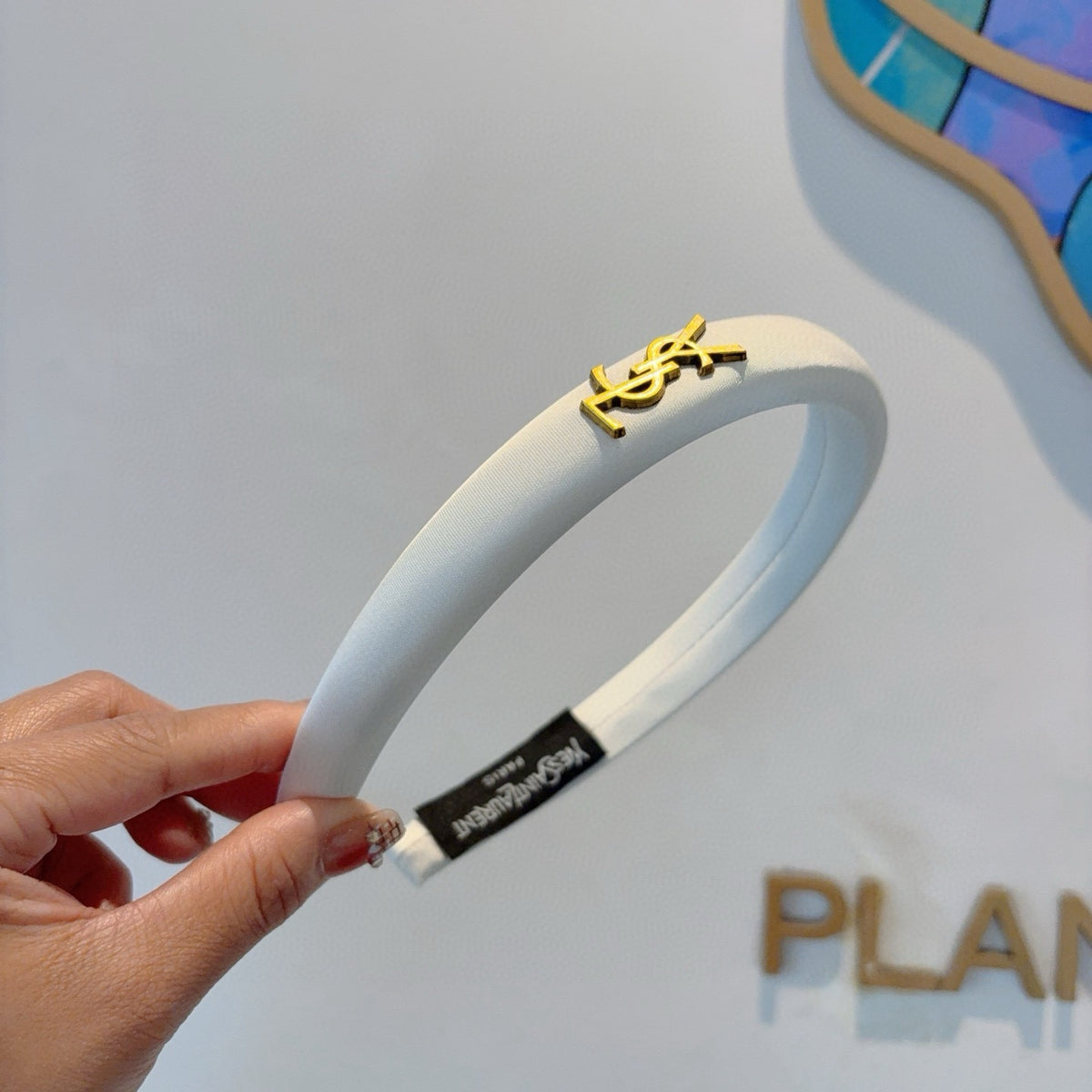 SAINT LAURENT Padded Headband