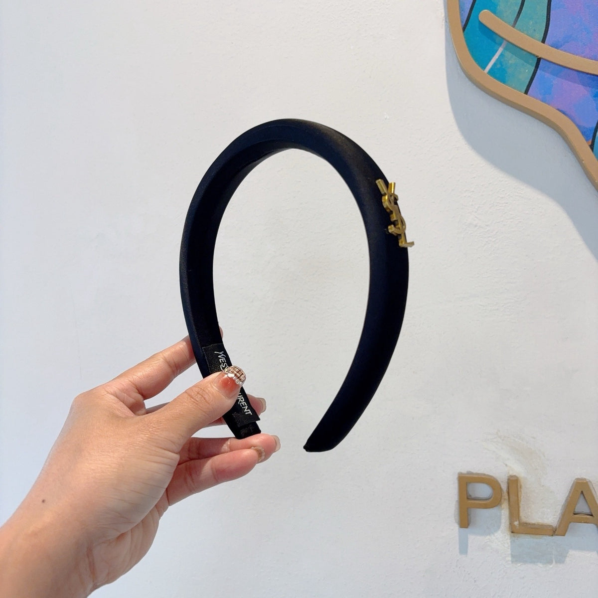 SAINT LAURENT Padded Headband