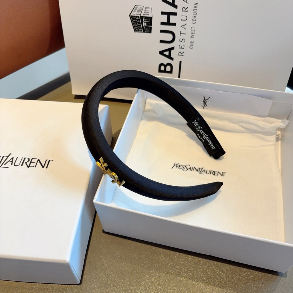 SAINT LAURENT Padded Headband