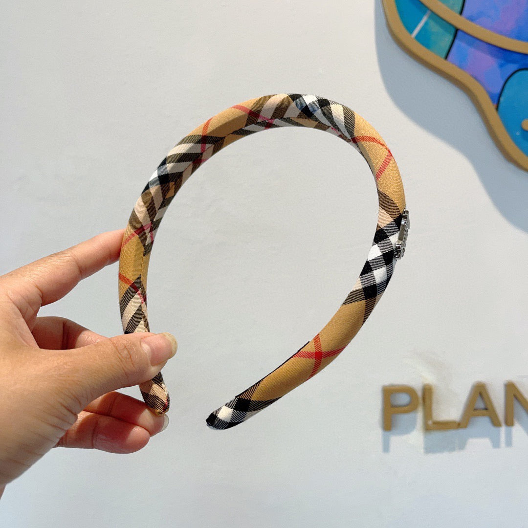 BURBERRY Check Slim Headband