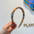 BURBERRY Check Slim Headband