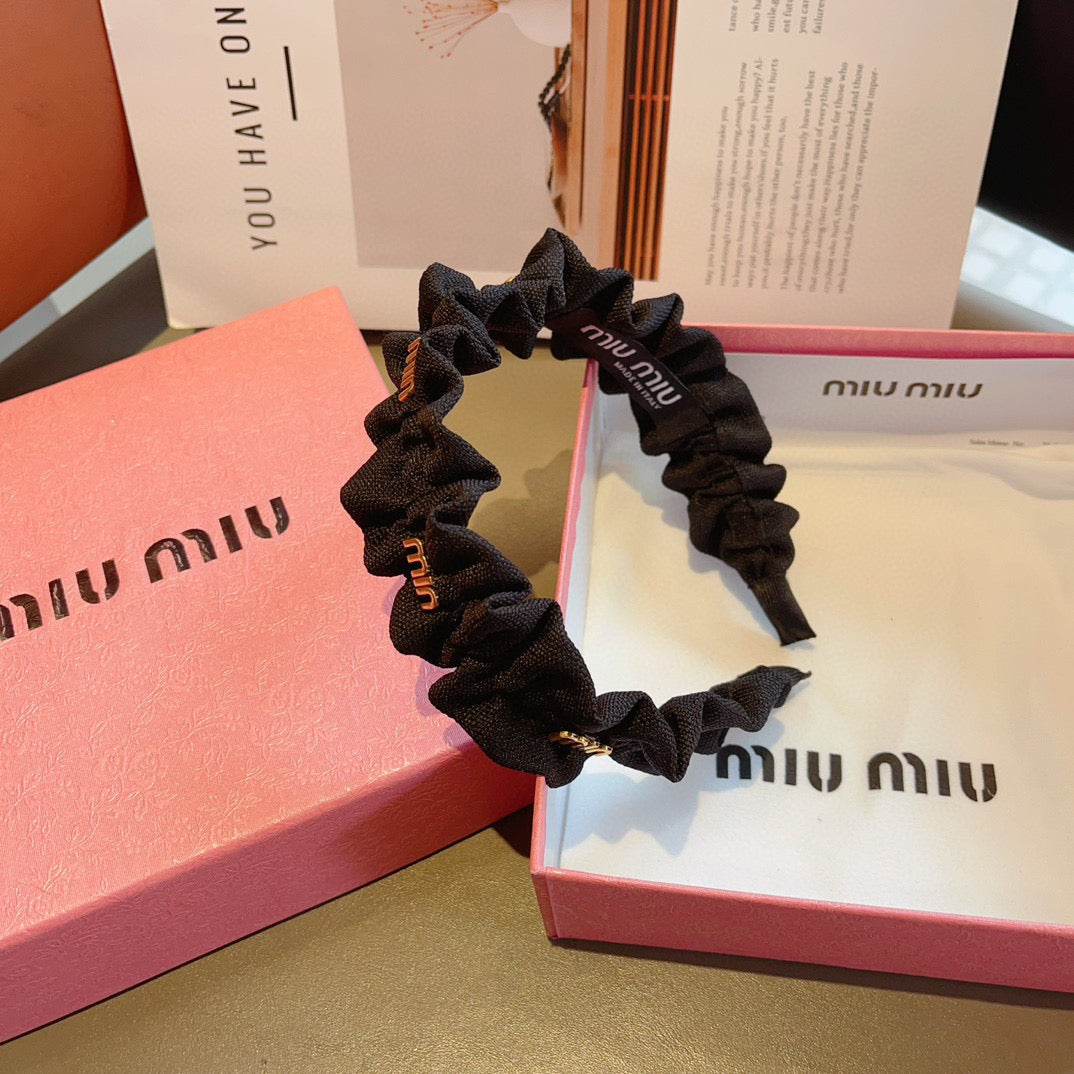 MIU MIU Crystal Headband