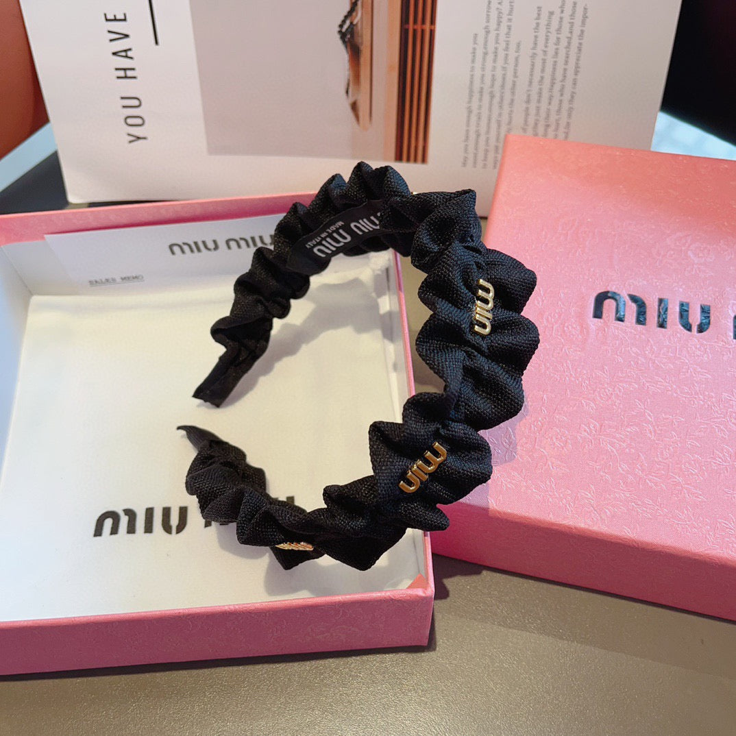 MIU MIU Crystal Headband