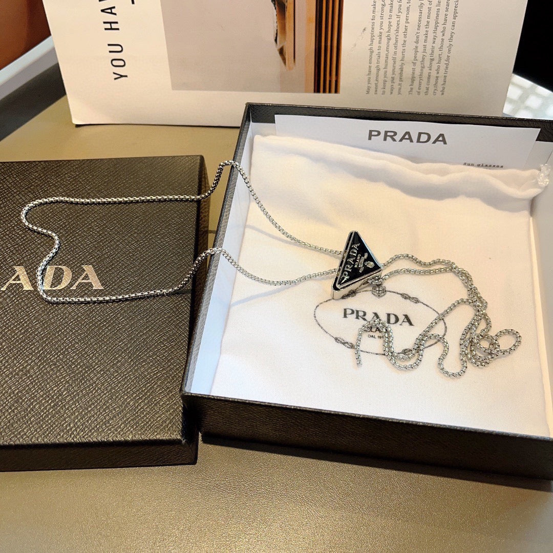 PRADA Lock Choker Necklace