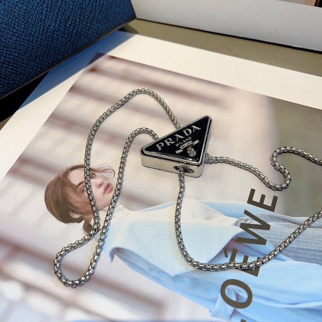 PRADA Lock Choker Necklace