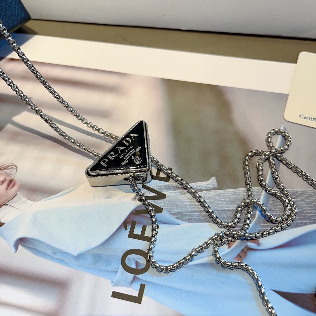 PRADA Lock Choker Necklace