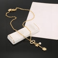 DIOR Four-Leaf Clover Vintage Necklace