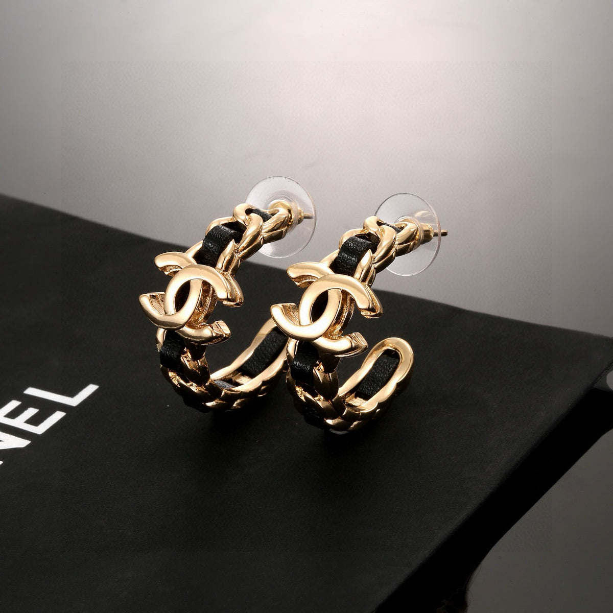 CHANEL Double-C Earrings