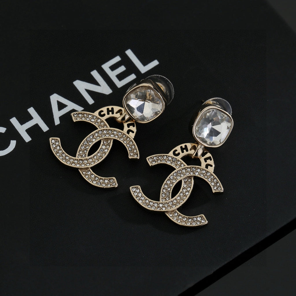CHANEL Double-C Earrings