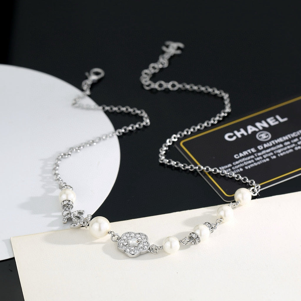 CHANEL Pearl Double-C Necklace