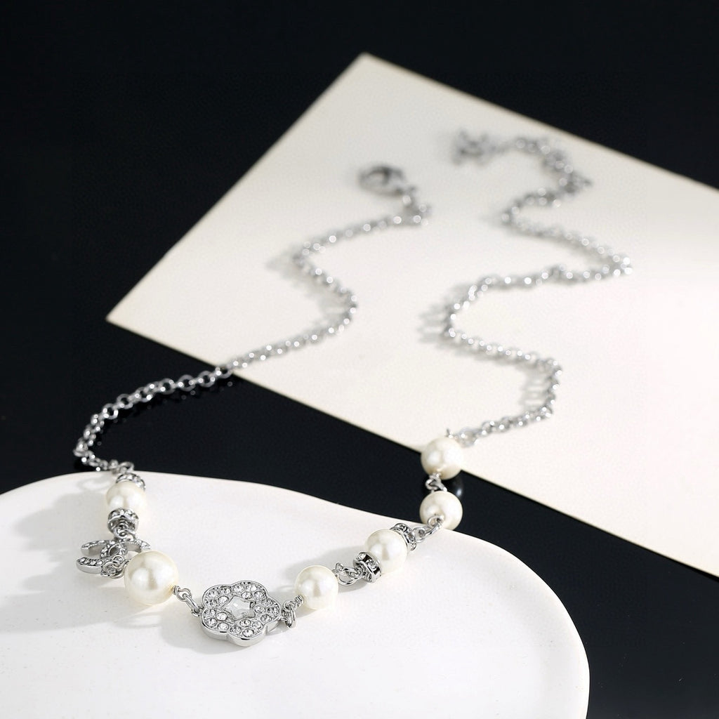 CHANEL Pearl Double-C Necklace