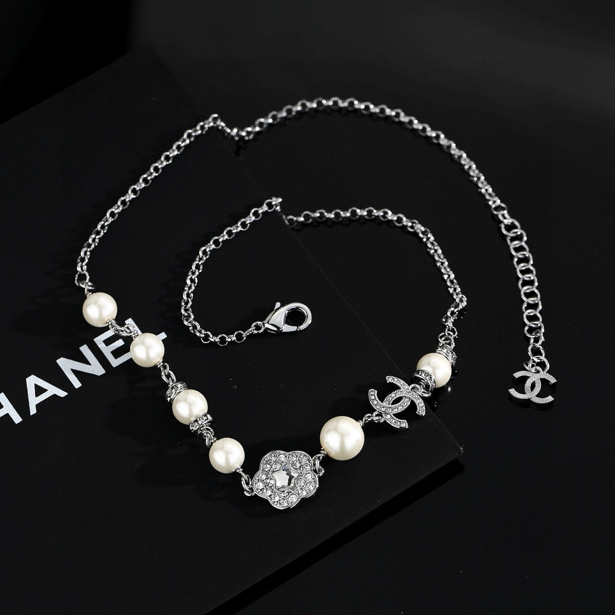 CHANEL Pearl Double-C Necklace
