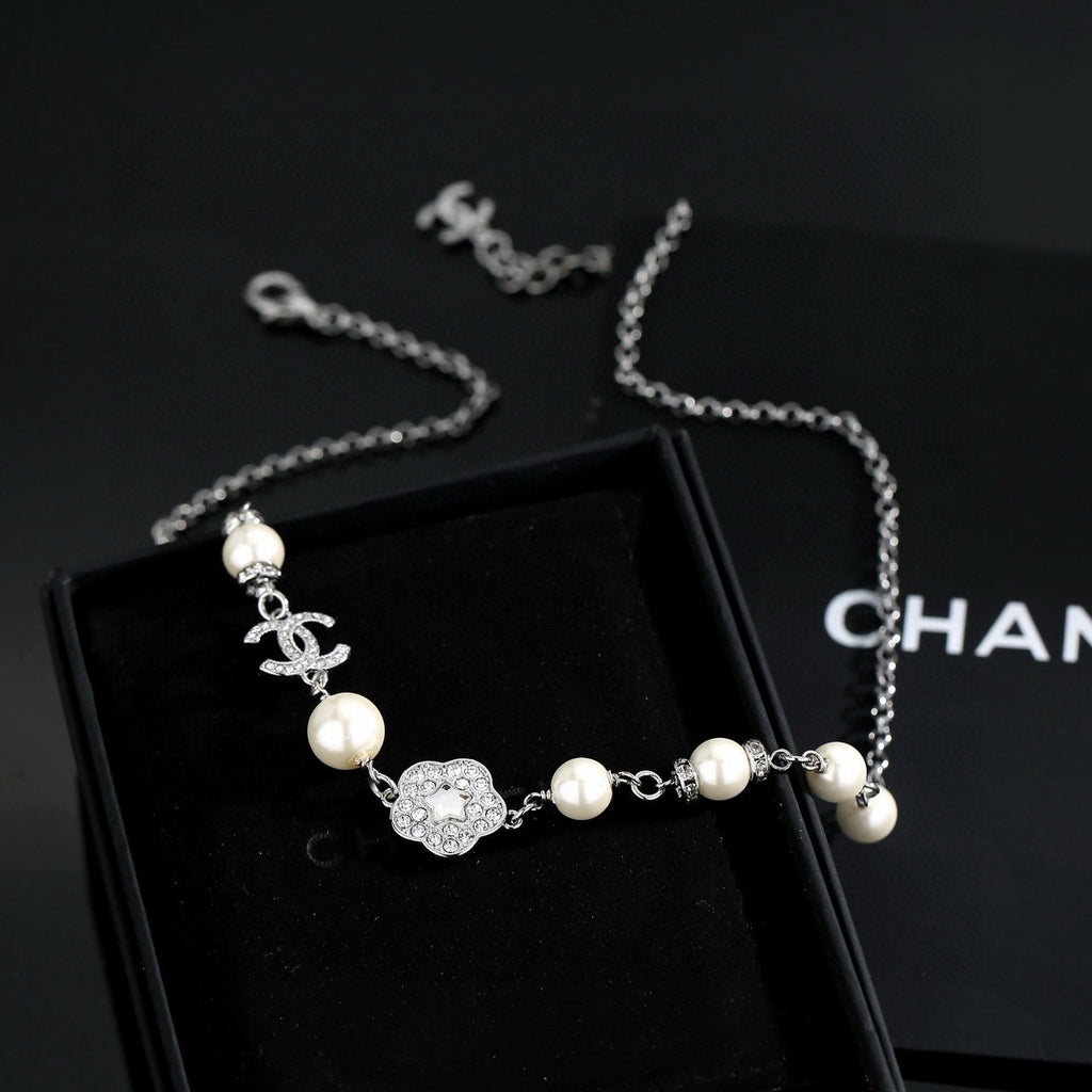 CHANEL Pearl Double-C Necklace