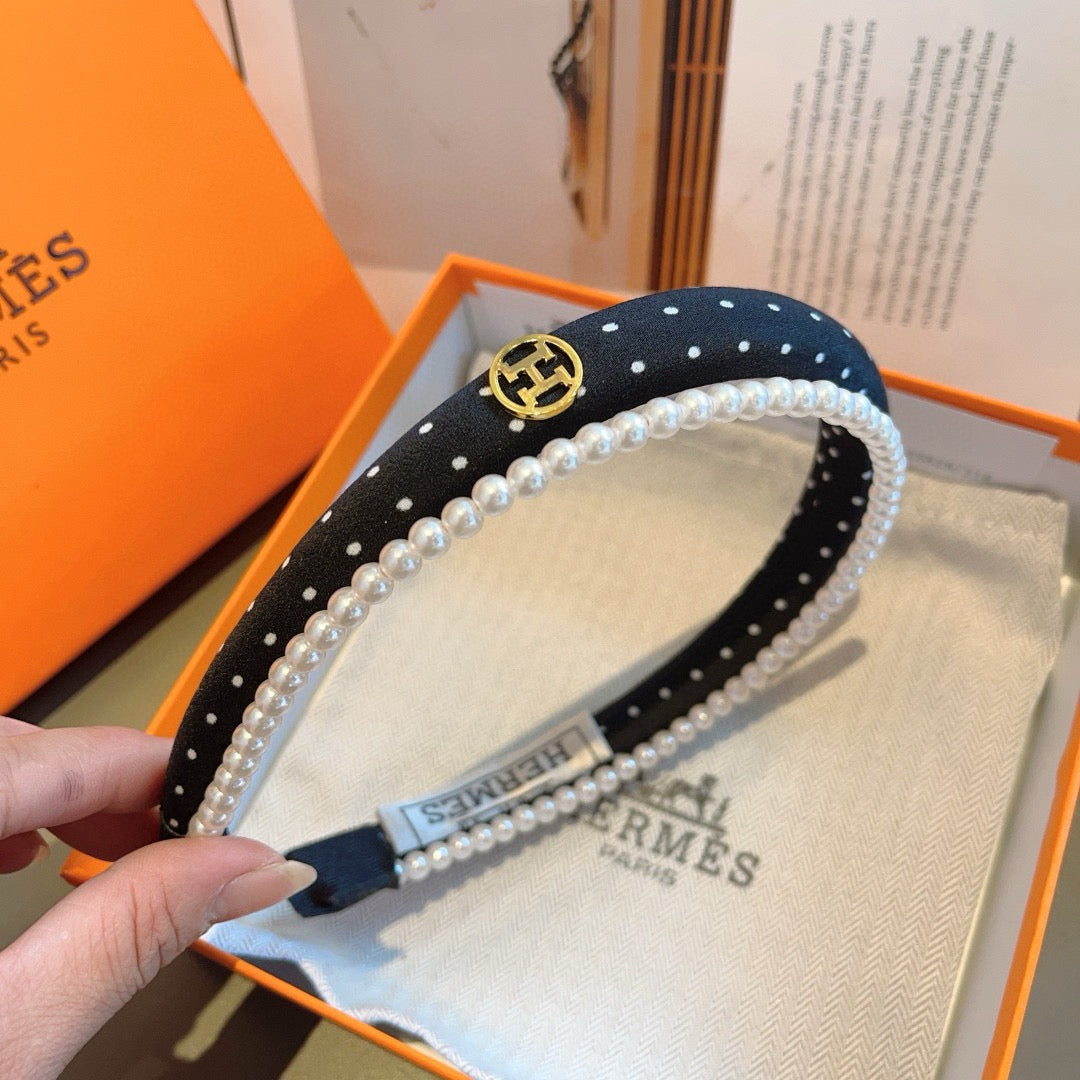 HERMÈS Pearl Headband