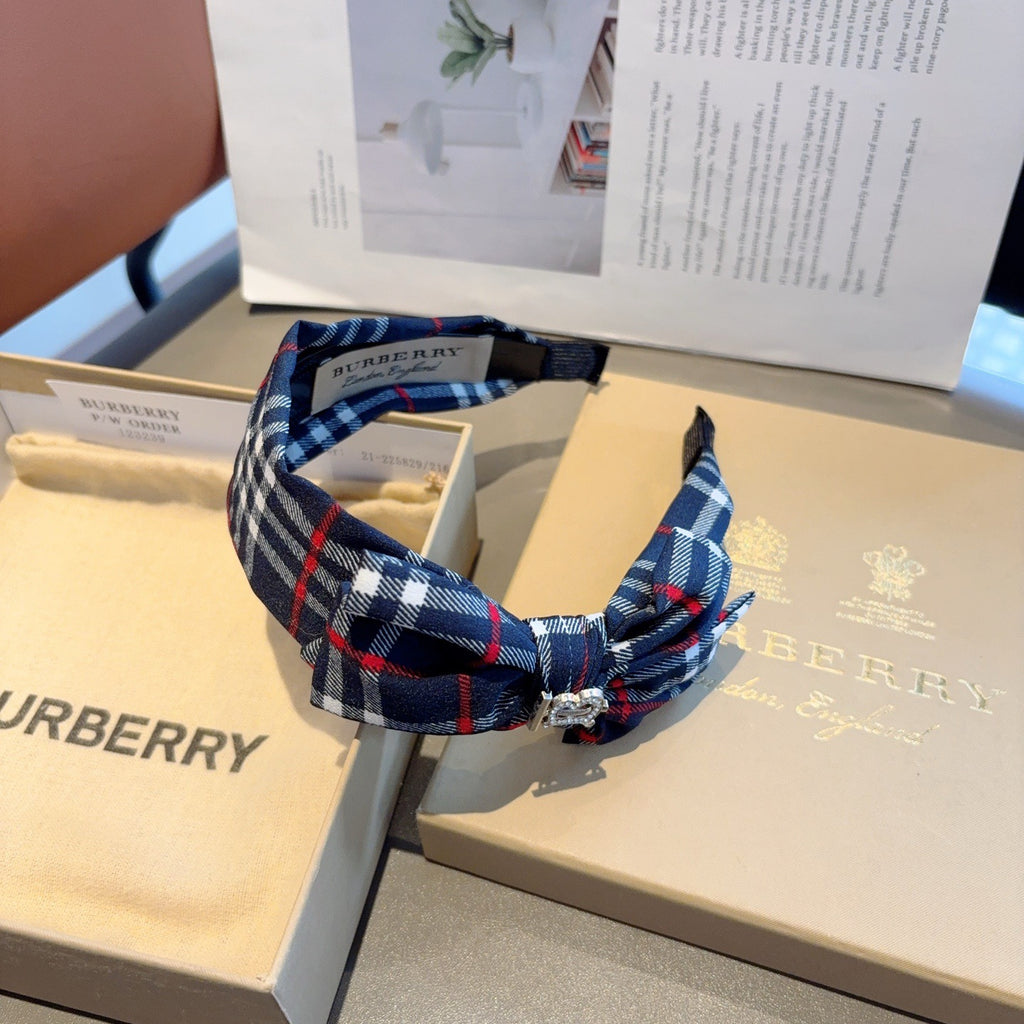 BURBERRY Bow Headband