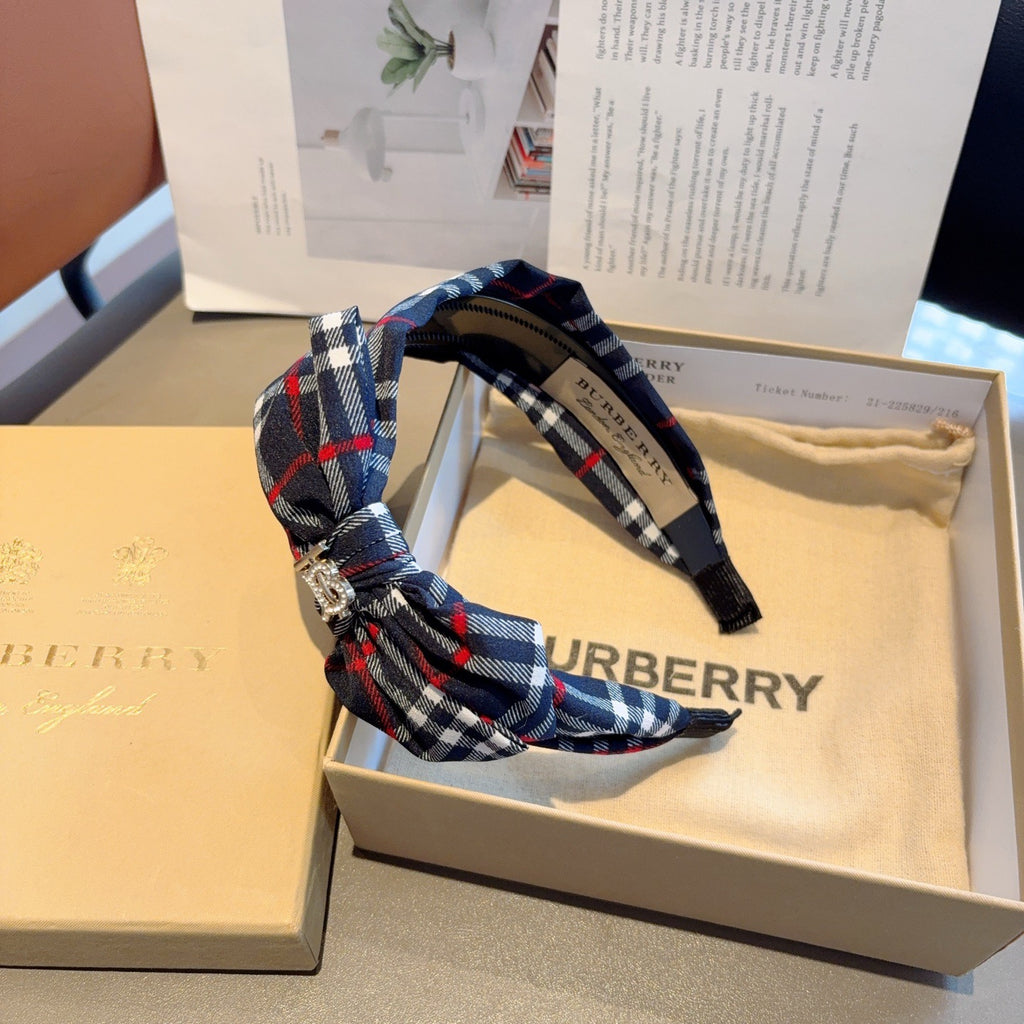 BURBERRY Bow Headband