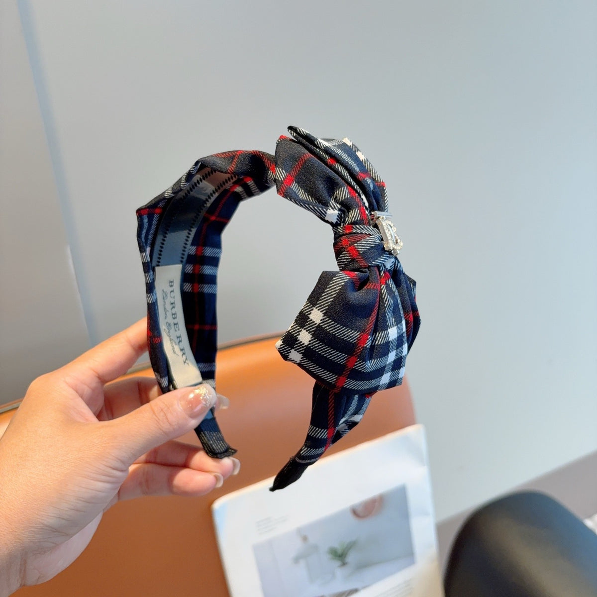 BURBERRY Bow Headband