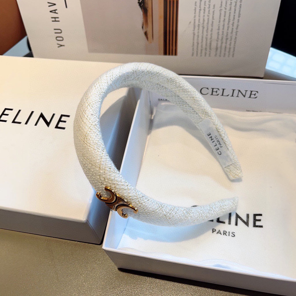 CELINE Letter Logo Headband