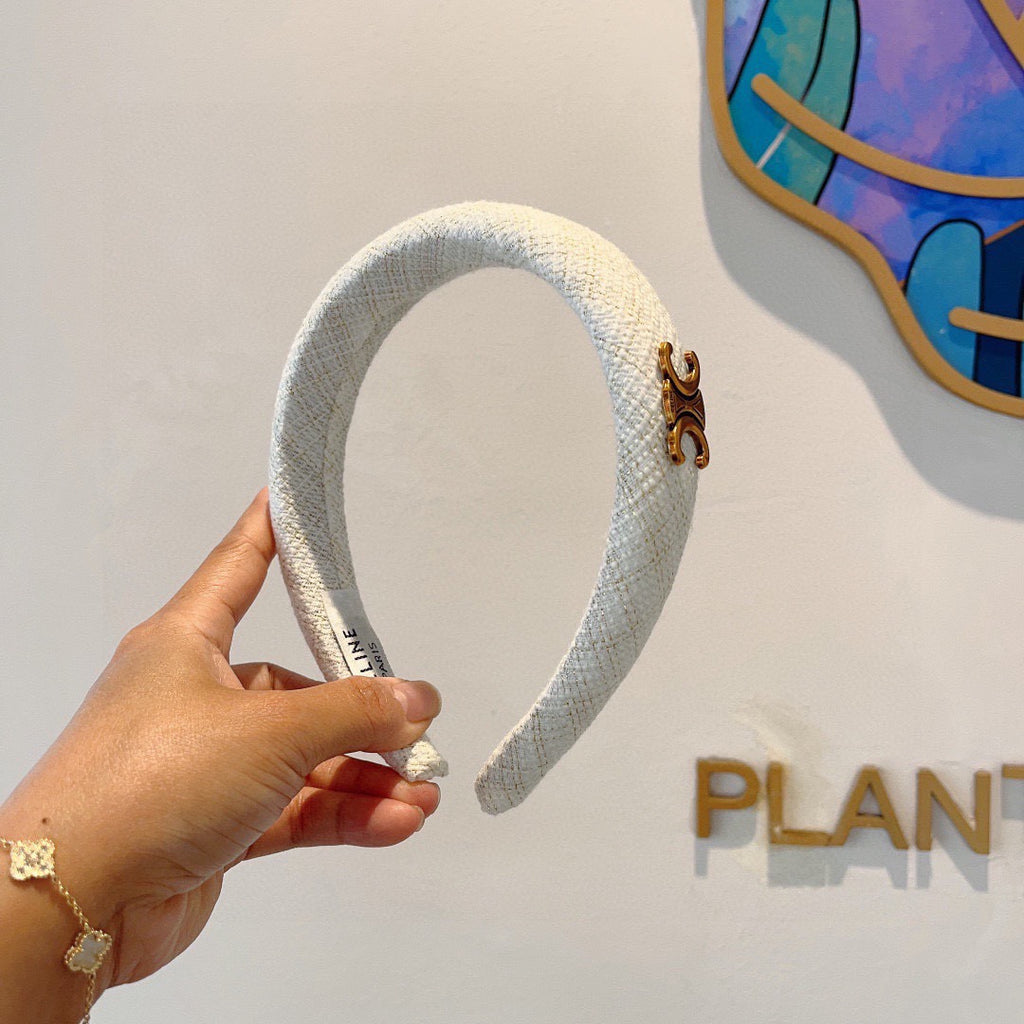 CELINE Letter Logo Headband