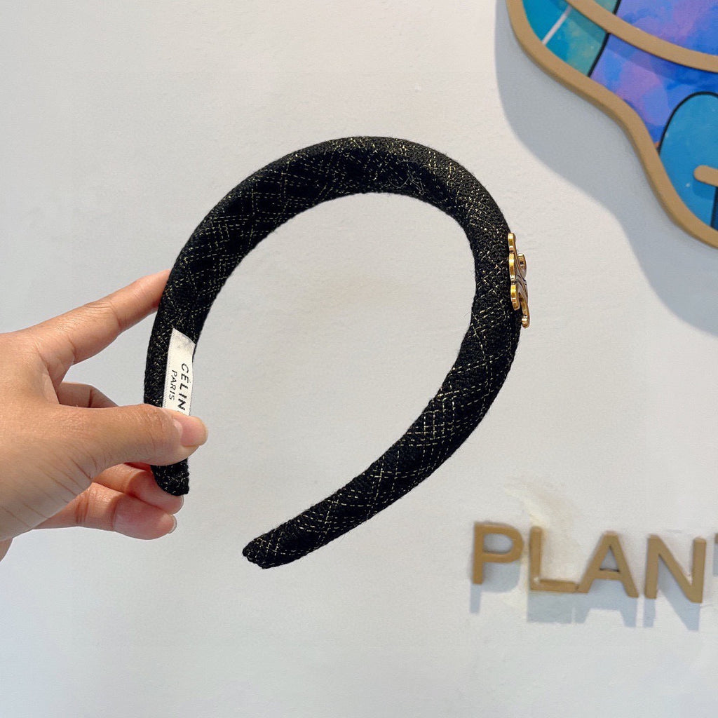 CELINE Letter Logo Headband