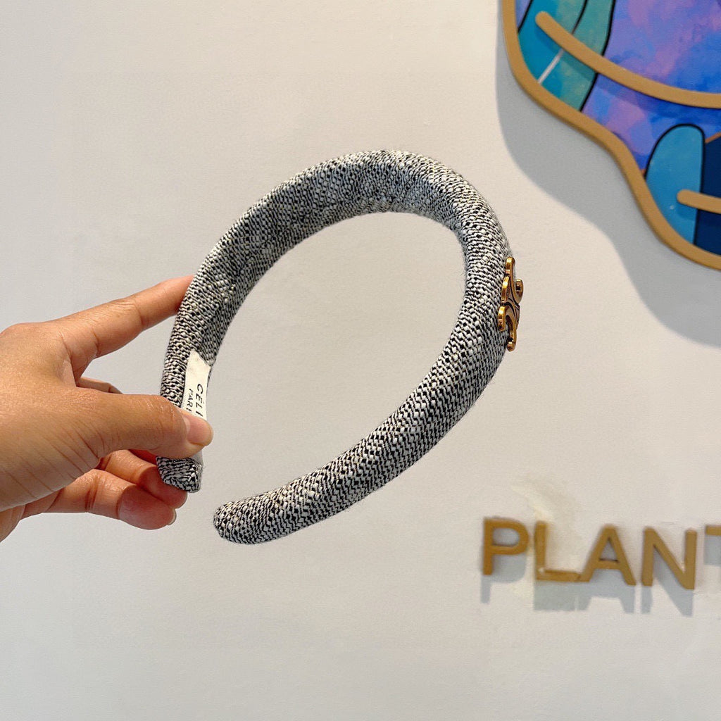 CELINE Letter Logo Headband