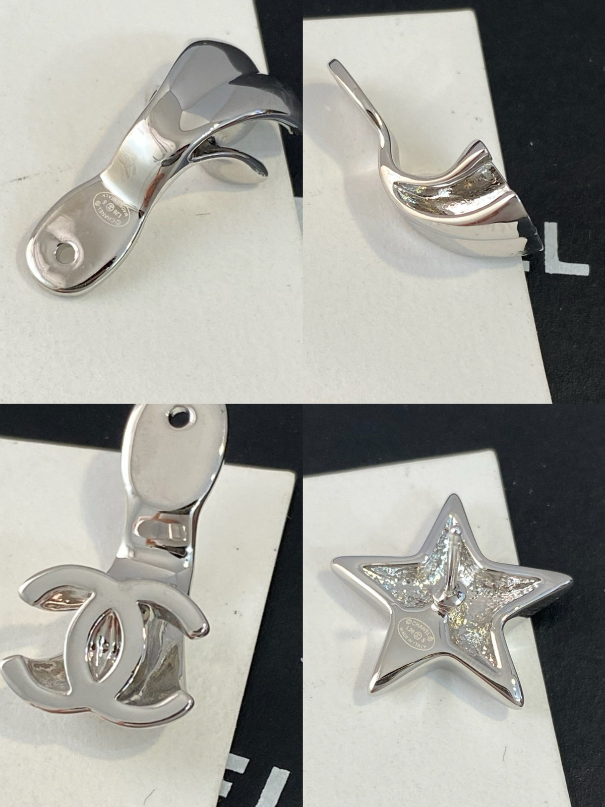 Double-C Layered Earrings