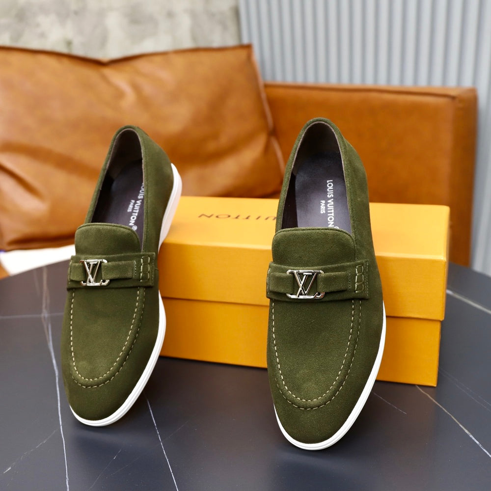 Louis Vuitton Men's Loafers - Style 428497
